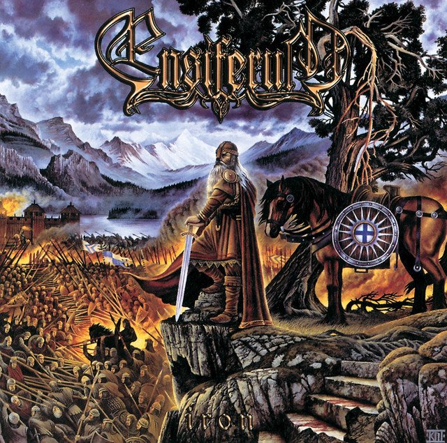 Ensiferum — Iron album artwork