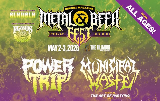 Power Trip and Municipal Waste Lead Metal & Beer Fest