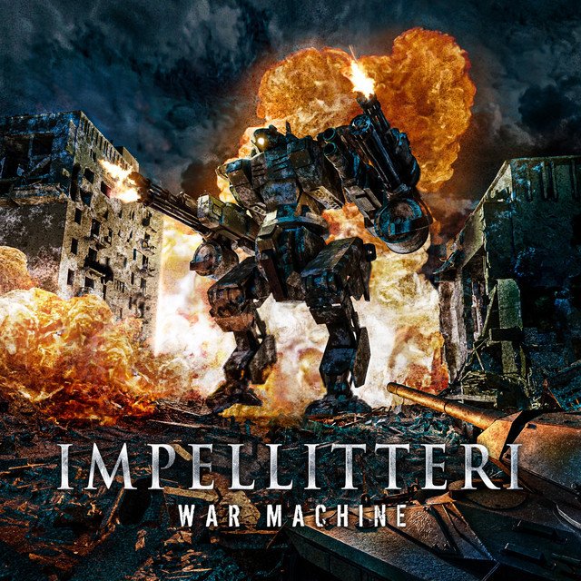 Impellitteri — War Machine album artwork