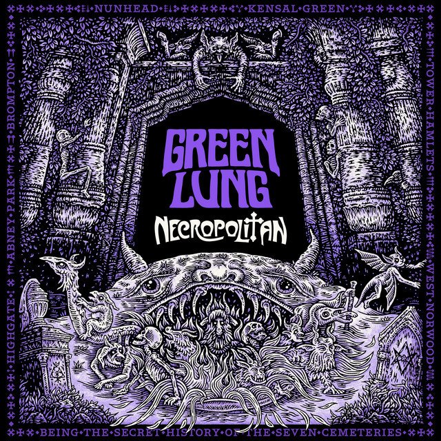 Green Lung — Necropolitan album artwork